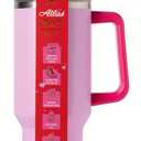 Manna Valentines Atlas Stainless Steel Tumbler - Pink 40oz