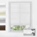 LazBlinds No Tools No Drill Cordless Cellular Shades, Light Filtering Honeycomb Shades for Home, Thermal Insulation Blinds for Windows, 33" W x 48" H, White