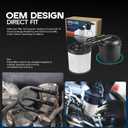 6.7 L Fuel Filter Water Separator Compatible with Ford F250 F350 F450 F550 Super Duty V8 Diesel Engines 2011-2016 for FD4615 BC3Z9N184B