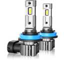 H11 Bulbs, 60W 16000LM Fog Lights, Super Bright Cool White Light Bulbs, Plug & Play, Pack of 2