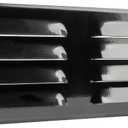 Vent Systems 10" x 4" Inch (Overall Dimensions) - Black - Air Vent Cover - Metal Air Return Grill with Built-in Protection Mesh - HVAC Vent Duct Cover for Home Improvement