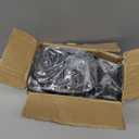 8Pcs 2x4 Joist Anchor Connector - Heavy Duty Steel Post Cap Tie Brakcet, 15 Gauge Carbon Steel, Post to Beam Connector Fits 2x4 Lumber(Actual Size 1.5"x3.5")