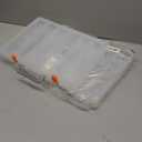 LOYORTY 2 Pack 48 Grids Clear Plastic Organizer Box with Removable Divider, Bead Organizers and Storage, Tackle Box Organizer for Bead, Nail, Jewelry, DIY Crafts