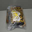 Sunflower Car Accessories Set 23pcs Car Sunflower Steering Wheel Cover,Seat Covers, Seat Belt Covers,Center Console Armrest Pad,Cup Holder Coaster,Keychain, Lanyard,Vent Decor
