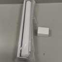 GENIMO 100% Blackout Roller Window Shades, Window Blinds Cordless with Thermal Insulated, UV Protection Fabric, Mini French Door Blinds for Home, Bedroom, Office, White, 20" W X 72" H