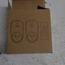 2 Pack Remote Control Outlet, TESSAN Wireless Electrical Plug Switch for Lights, Lamps, Fans, 100ft RF Range, 1200W (1 Remote + 2 Outlet)
