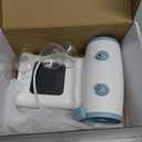 Bath Jets for Tub, TAREIDEW Dual Outlet Bathtub Jet Spa, Jet & Bubble Modes, 13000mAh Rechargeable Bath Jet with Loofah, 5-Speed Adjustable, IPX8 Waterproof, Home Spa Relaxation Gift, White/Blue