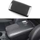 Car Central Armrest Box Cover Decals for 2022 2023 2024 2025 Honda Civic 11th Gen Accessories ABS Carbon Fiber Interior Stickers