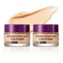 Calcium Dark Spot Eye Cream 2 Pack | Anti-Aging Eye Cream for Dark Circles, Sagging and Elasticity