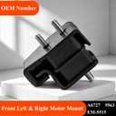 4PCS Engine Motor & Trans Mount Set for 2014-2017 Subaru Forester 2002-2015 Impreza 2000-2004 Legacy 2013-2015 XV Crosstrek 2.0L 2.5L H4 Manual Trans, Replace# A6727 A6727 A6723 A6714