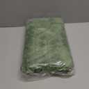 BEQHAUSE Bath Mat, Non-Slip Polyester Bathroom Rug, Soft and Absorbent, Quick Dry Shaggy Shower Mat, 20" x 32", Green