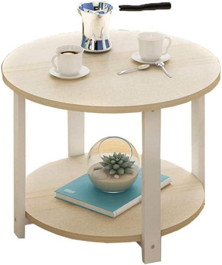 Small Coffee Table Side Table Modern Nightstand Round Side End Accent Coffee Table for Living Room Bedroom Balcony