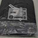 K KNODEL Car Trunk Organizer, Foldable Organizer for Car, Automotive Consoles & Organizers, Storage with Reinforced Handles (Medium, Black)