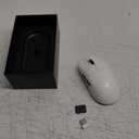 MCHOSE A7 Ultra Wireless Gaming Mouse, Tri-Mode Connection, 59 Grams, PAW3950 42K DPI Sensor, Wired/Wireless Dual 8K Polling, 130 Hour Battery Life - White