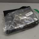 JJRING Dacron Light Weight Art Portfolio Bag, 22'' x 28.5'' for 20'' x 26'' Artworks, Black Carrying Storage Case for Poster, Sketching, and Drawing