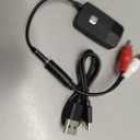 Golvery Upgraded Bluetooth 5.4 Receiver for Speaker, Wireless Audio Adapter for Home Audio Car Stereo with 3.5mm RCA Jack, 20 Hours Playtime, Dual Connection to 2 Phones, Easy Control ON/Off Slider