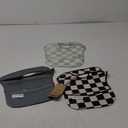 Tiny Twinkle Mess Proof Baby Bibs for Eating  Waterproof, Wipeable Toddler Bibs with Pocket  Baby Food Bibs for Girls & Boys(3 Pack,Checkers Boy)