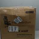TRALT Office Chair Ergonomic Desk Chair with Lumbar Support Grey, 21.7"D x 25.6"W x 38.2"H
