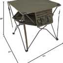 ALPS Mountaineering Eclipse Portable, Compact Camping and Game Table with Carry Bag, One Size