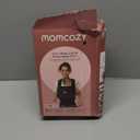 Momcozy Baby Carrier - Ergonomic, Cozy and Lightweight Carrier for 7-45lbs, Effortless to Put On, Ideal for Hands-Free Parenting, Enhanced Lumbar Support, Purehug for Infant to Toddler, Black