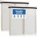 2-Pcs Cabin Air Filter for 2024 2025 2026 Mazda CX-90 CX90, 2025 2026 CX-70 CX70 Cabin Filter With Activated Carbon Car Replacement for KR9P-61-J6X AC Filter Automotive Accessories