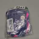 Jolefille Women Two Piece Bandeau Swimsuit - Bathing Suit Tummy Control Color Block Bikini Set Coverage Strapless Top Tankini (Large, Navy Blue)