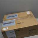 52 inch Ceiling Fans with Lights and Remote, Dimmable 3 Color temperatures LED, Reversible with Quiet DC Motor, 3 Blade High CFM Indoor Outdoor Modern Ceiling Fan for Bedroom Living Room (Black)