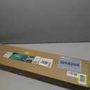 Extensional 1 and 0.65 inch Round Double Rod Bracket with Concrete Wall mounting base plate(Chrome)