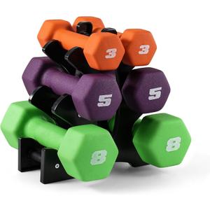 CAP Barbell Neoprene Dumbbell Weights Pairs & Sets | Multiple Colors