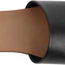 Soda “Board” ~ Women Open Round Toe Single Band Slide Sandal, Size 7.5