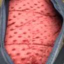 Topcee Weighted Blanket for Adults (20lbs 60"x80"), Minky Dots Heavy Blanket for Woman, Man Sleeping, Soft, Cozy and Cooling Weighted Throw Blankets, Machine Washable, Burgundy