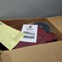 TAYLOR MADE PRODUCTS Trailerite Semi-Custom Boat Cover for V-Hull Fishing Boats with Outboard Motor (11'5" - 12'4" Center-Line Length x 66" Beam Width, Cranberry)