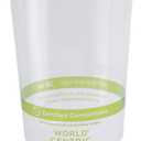 100% Compostable Cups by World Centric, Made from Ingeo PLA, for Cold Drinks, Clear, 24 oz (Pack of 1000)