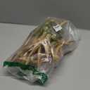 Sumind 20 Pcs Deer Antler Ornaments Reindeer Tree Ornaments Rustic Deer Antlers Reindeer Hanging Decoration for Hunter Craft Tree Woodland Holiday Party Favors(4 Tines,Camel Color)