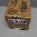 3.5" Heavy Duty Casters, Swivel Rubber Casters Set of 4 No Noise Plate Caster Wheels, Load Capacity 1000lbs