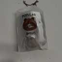 Isaic Ponytail Extension 16 Inch Wavy Curly Ponytails Drawstring Ponytail for Black Women Ombre Light Brown Pony Tails Hair Extensions Natural Synthetic Hairpiece for Daily Use