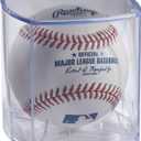 Rawlings | Ball of Fame Baseball Display Cube | UV Protection Helps Preserve Autographs | 12 Count
