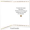 2 x Fathers Day Card, Funny Fathers Day Cards Gifts Decorations for Dad from Daughter, Happy Father's Day Card Gifts Ideas with Envelope, Heartfelt Dad Appreciation Cards from Daughter