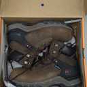 Timberland PRO womens Hypercharge 6 Inch Composite Safety Toe Waterproof Industrial Work Boot (8 Wide, Brown/Purple-2024 New)