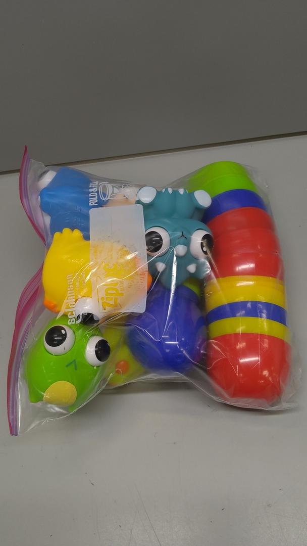 8 Pack Easter Eggs Filled with Big Pop Eyes Animals Toys for Kids, Easter Basket Stuffers Essentials, Easter Eggs with Toys for Easter Egg Hunt, Party Favor Supplies Classroom Prizes for Boys Grils