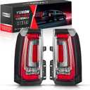 Tail Lights Assembly Left Driver Right Passenger Fit For GMC Yukon Yukon XL Denali 2015 2016 2017 2018 2019 2020 Rear LED Brake Turn Signal Back Up Taillight Replaces 84536242 84536243