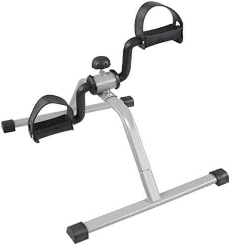 Under Desk Bike Pedal Exerciser with Calorie Tracker and Adjustable Resistance
