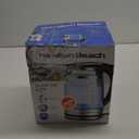 Hamilton Beach Double Wall 1.7L Electric Kettle, Water Boiler & Heater, Built-In Mesh Filter, Auto-Shutoff & Boil-Dry Protection, Cordless Serving, Variable LED Indicator, Glass (40850)