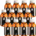 Vinsot 12 Pack Basketball Water Bottles Bulk 13 oz Basketball Party Favors Team Water Bottles with Referee Sticker & Whistle, Reusable Plastic Juice Bottle for Team Gifts & End of Season Sport Party