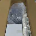 Hioasis 175pcs Blue Silver Plastic Plates - Silver Plastic Dinnerware Set Includes 25 Dinner Plates, 25 Dessert Dinnerware, 25 Cups, 25 Napkins Perfect for Wedding & Party