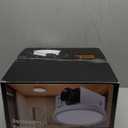 Fitop Bathroom Exhaust Fan with Light, 130 CFM 47W Ceiling Mount Shower Ventilation Exhaust Fan, 1.5 Sones Bathroom Vent Fan with Light, 1100LM LED Light 3000K/4000K/5000K (Gold)