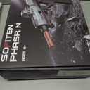 Toy Gun Automatic Sniper Rifle with Tactical Vest Kit Futuristic Electric High Speed Toy Foam Blaster Gun with 150 Darts Shooting Games Toys Birthday for Boys Adults Age 8+