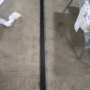 Muzata 6'6" Black Cable Railing Handrail Rectangular Stainless Steel Handrail for Cable Railing System Top Rail Deck Stair Indoor Outdoor Length Adjustable with Paper User Guide HT10 BP4