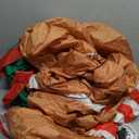 Partyotu Christmas Inflatable Gingerbread Man, Blow Up Holiday Party Decor with Build-in LED Lights, Waterproof Inflatable Christmas Decorations for Outdoor Roof Yard Lawn Garden Indoor (Brown, 8FT)