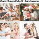 Rechargeable Hand Warmers Portable 6000mAh Power Bank Magnetic Electric Hand Warmers Quick Charge and 3 Levels for Outdoor/Indoor/Hunting/Camping